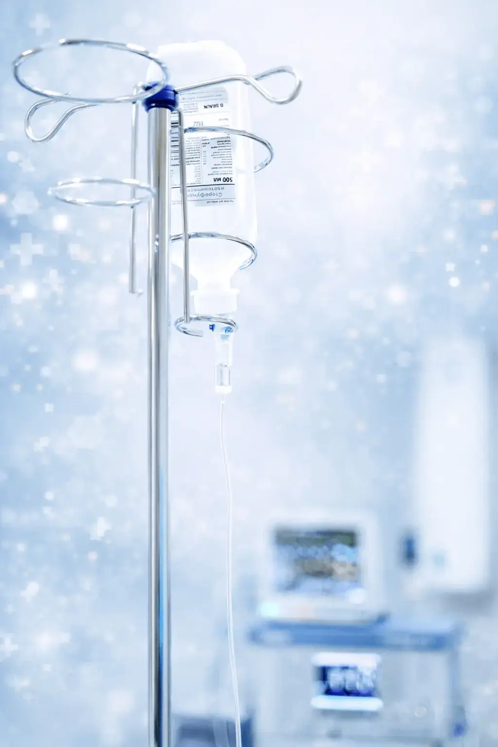 Perfuzie într-un spațiu medical luminos